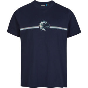 O'Neill LM CENTER SURFER T-SHIRT Pánské tričko, Tmavě modrá,Bílá, velikost S