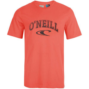 O'Neill LM STATE T-SHIRT Pánské tričko, Oranžová,Černá, velikost XL
