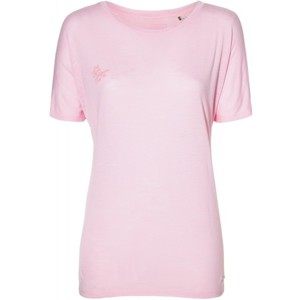 O'Neill LW ESSENTIALS DRAPEY T-SHIRT růžová S - Dámské tričko
