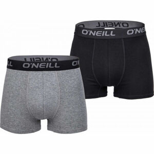 O'Neill BOXER 2PACK Pánské boxerky, šedá, velikost S