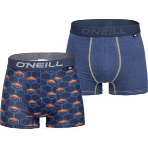 O'Neill BOXER RETRO&PLAIN 2PACK Pánské boxerky, modrá, velikost XL