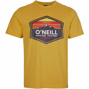 O'Neill MTN HORIZON SS T-SHIRT Pánské tričko, Žlutá,Mix, velikost XXL