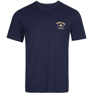 O'Neill STATE CHEST ARTWORK T-SHIRT Pánské tričko, tmavě modrá, velikost XXL