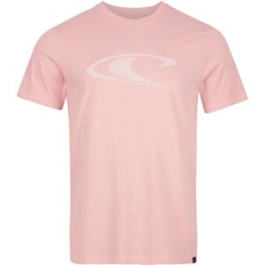 O'Neill WAVE T-SHIRT Pánské tričko, Růžová, velikost L