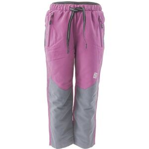 Pidilidi OUTDOOROVÉ KALHOTY Chlapecké outdoorové kalhoty, růžová, veľkosť 104