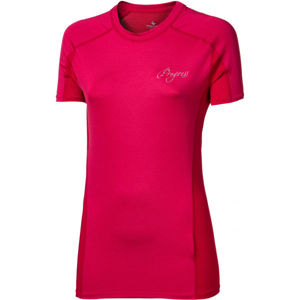 Progress CONTACT LADY Dámské sportovní triko, Růžová,Stříbrná, velikost L