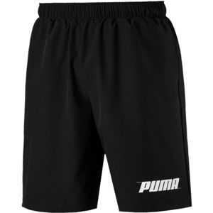 Puma REBEL WOVEN SHORTS 9 Pánské sportovní kraťasy, černá, velikost XL