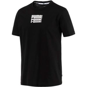 Puma REBEL UP BASIC TEE černá L - Pánské triko