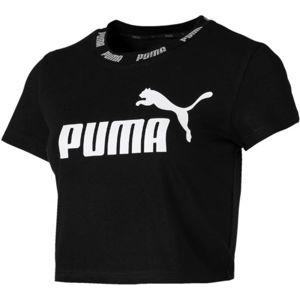 Puma AMPLIFIED CROPPED TEE černá L - Dámský top