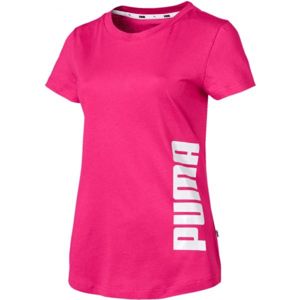Puma SUMMER GRAPHIC TEE růžová L - Dámské triko
