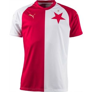 Puma SK SLAVIA CUP PRO Pohárový fotbalový dres, červená, velikost