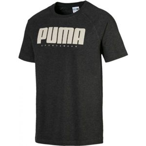 Puma ATHLETICS TEE šedá XL - Pánské triko