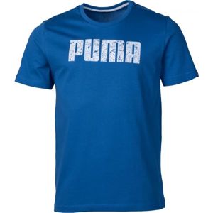 Puma KA MEN GRAPHIC TEE modrá XL - Pánské triko