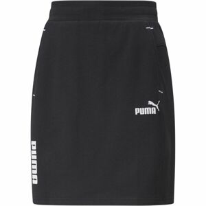 Puma POWE COLORBLOCK SKIRT Dámská sukně, černá, velikost S