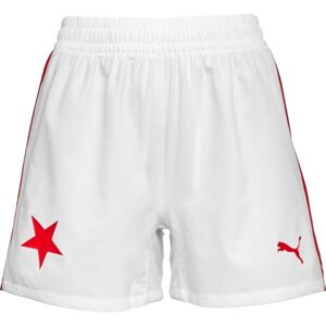 Puma SKS SHORTS CB PROMO Dámské fotbalové šortky, bílá, velikost XS