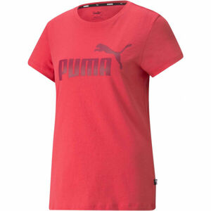 Puma SS LOGO TEE Dámské tričko, Růžová, velikost S