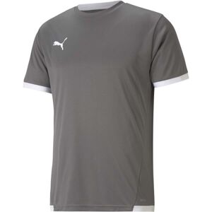 Puma TEAM LIGA JERSEY Pánské fotbalové triko, šedá, velikost S
