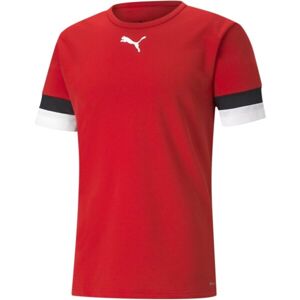 Puma TEAMRISE Jersey Pánské fotbalové triko, červená, velikost M
