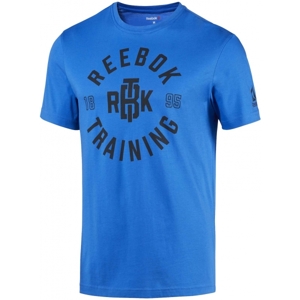Reebok PRICE ENTRY TEE 1 modrá L - Pánské tričko