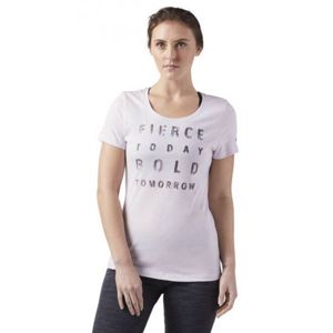 Reebok WOMENS OPP 4 fialová S - Dámské sportovní tričko