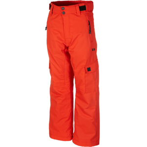 Rehall CARTER-R-JR červená 116 - Dětské lyžařské kalhoty