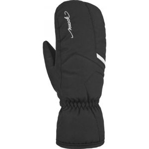 Reusch MARISA MITTEN Dámská lyžařská rukavice, Černá,Bílá, velikost 6.5