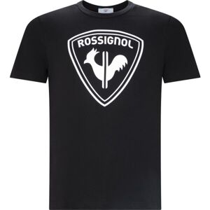 Rossignol LOGO ROSSI Tričko, černá, veľkosť L
