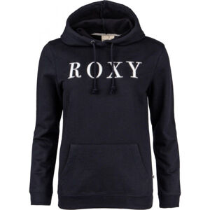 Roxy DAY BREAKS A Dámská mikina s kapucí, Černá,Bílá, velikost XS