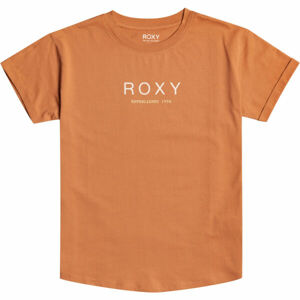 Roxy EPIC AFTERNOON WORD Dámské tričko, Růžová,Černá, velikost XS