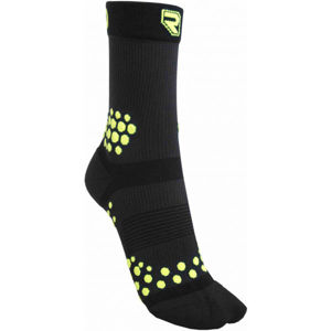 Runto TRAIL Kompresní sportovní ponožky, Černá, velikost 40-43