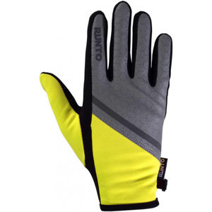 Runto RANGER Běžecké rukavice, žlutá, velikost S/M