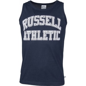 Russell Athletic ARCH LOGO tmavě modrá XXL - Pánský nátělník