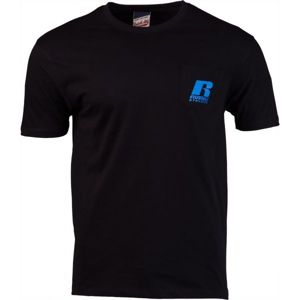 Russell Athletic POCKET TEE černá XXL - Pánské tričko