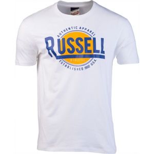 Russell Athletic AUTHENTIC S/S CREWNECK TEE SHIRT bílá XXL - Pánské tričko
