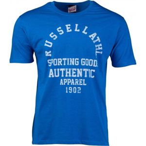 Russell Athletic SPORTING GOODS TEE modrá XXL - Pánské tričko