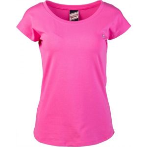Russell Athletic S/S TEE SHIRT růžová S - Dámské tričko