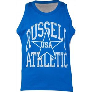 Russell Athletic BASKETBALL CHLAPECKÉ TÍLKO Chlapecké tílko, modrá, velikost 152