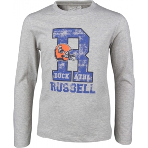 Russell Athletic CHLAPECKÉ TRIKO tmavě šedá 164 - Chlapecké tričko - Russell Athletic