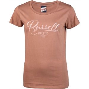 Russell Athletic DÁMSKÉ TRIKO hnědá XS - Dámské tričko