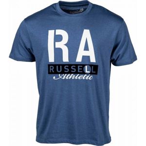Russell Athletic CORE PLUS tmavě modrá XXL - Pánské tričko