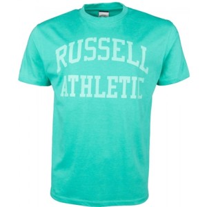 Russell Athletic SS CREW NECK LOGO TEE zelená S - Pánské tričko