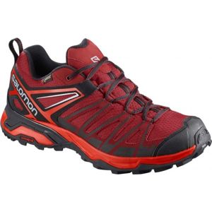 Salomon X ULTRA 3 PRIME GTX červená 11 - Pánská hikingová obuv