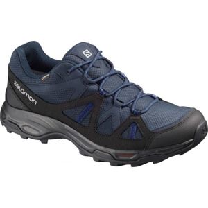 Salomon RHOSSILI GTX Pánská hikingová obuv, Tmavě modrá,Černá,Tmavě šedá, velikost 7.5