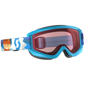 Scott JR AGENT AMPLIFIER Dětské lyžařské brýle, modrá, veľkosť UNI