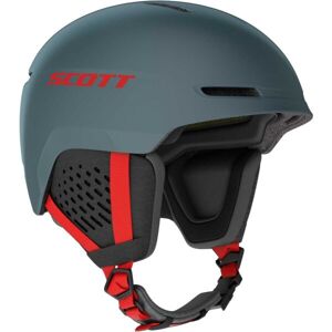 Scott TRACK JR Dětská lyžařská helma, tmavě zelená, velikost L