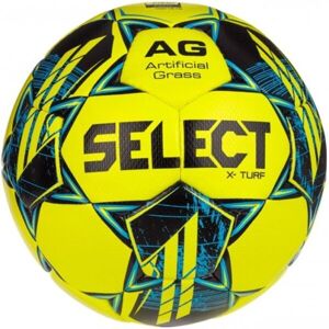 Select X-TURF Fotbalový míč, žlutá, velikost 5