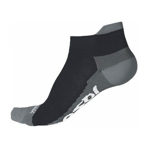 Sensor INVISIBLE COOLMAX Cyklistické ponožky, černá, veľkosť 43-46