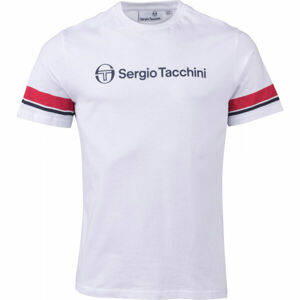 Sergio Tacchini ABELIA Pánské tričko, Bílá,Černá,Červená, velikost S