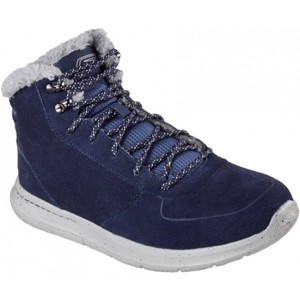 Skechers GO WALK CITY tmavě modrá 42 - Pánská zimní obuv