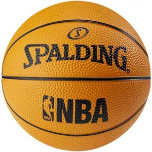 Spalding NBA Miniball černá 1 - Basketbalový míč